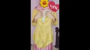 Live Ukhti Kebaya Hijab Pink Menggoda Viral Indo Hot poster